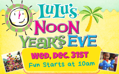 Noon Year’s Eve – Dec 31st