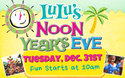 Noon Year’s Eve – Dec 31st