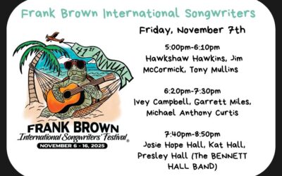 Frank Brown International Songwriters Fest